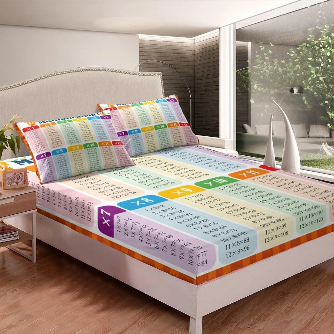 Multiplication Fitted Bed Sheet